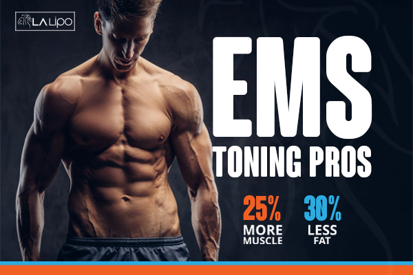 Benefits of LA-EMS Body toning treatment to improve your core strength Wales
