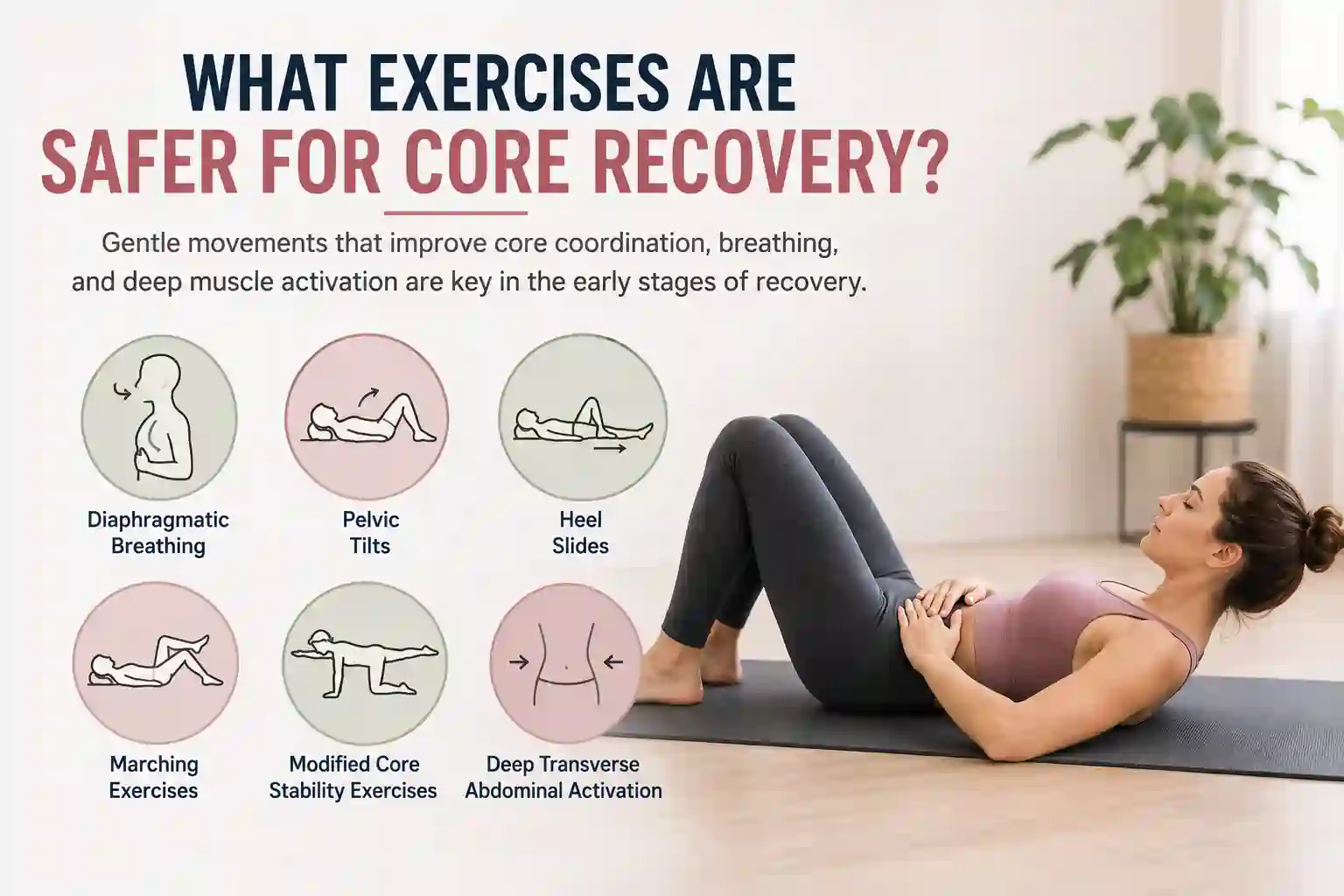 What Exercises Are Safer for Core Recovery Wales